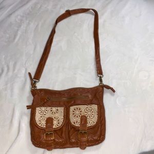 Brown Leather Purse. Small/Medium Size.